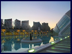 City of Arts and Sciences at sunset